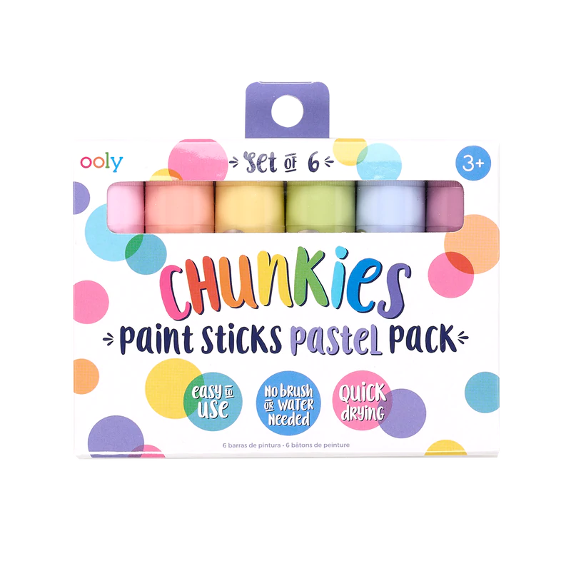 Ooly Chunkies Paint Sticks - Pastel – Growing Tree Toys